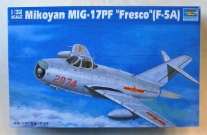 TRUMPETER 1/32 02206 MIKOYAN MiG-17PF FRESCO  F-5A 