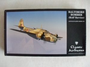 CLASSIC AIRFRAMES 1/48 4139 BALTIMORE BOMBER  RAF SERVICE 
