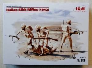 ICM 1/35 35564 INDIAN SIKH RIFLES 1942