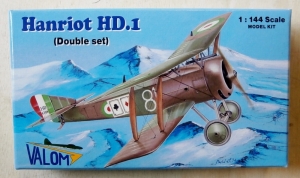VALOM 1/144 14411 HANRIOT HD.1 DOUBLE SET