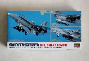 HASEGAWA 1/72 X72-11 AIRCRAFT WEAPONS VI US SMART BOMBS