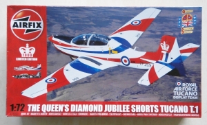 AIRFIX 1/72 73005 THE QUEENS FLIGHT DIAMOND JUBILEE SHORTS TUCANO T.1