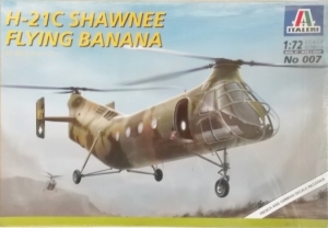 ITALERI 1/72 007 H-21C SHAWNEE FLYING BANANA