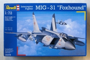 REVELL 1/72 04378 MiG-31 FOXHOUND