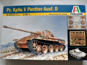 ITALERI 1/35 6473 Pz.Kpfw V PANTHER Ausf.D WITH ETCH