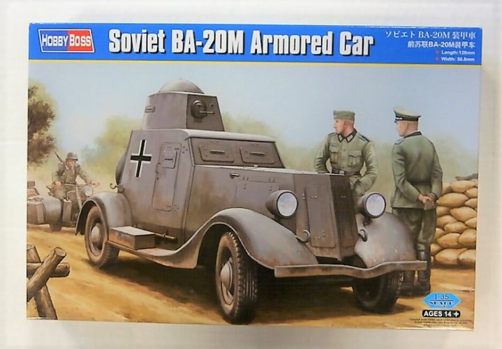 HOBBYBOSS 1/35 83884 SOVIET BA-20M ARMOURED CAR