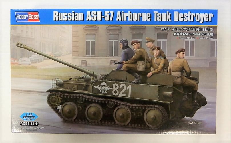 HOBBYBOSS 1/35 83896 RUSSIAN ASU-57 AIRBOURNE TANK DESTROYER