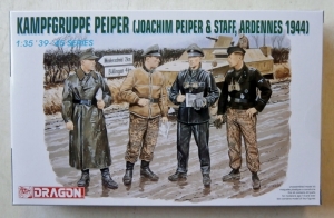DRAGON 1/35 6088 KAMPFGRUPPE PEIPER   STAFF ARDENNES 1944