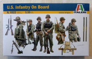 ITALERI 1/35 6522 US INFANTRY ON BOARD