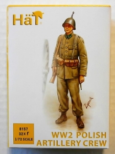 HAT INDUSTRIES 1/72 8157 WWII POLISH ARTILLERY CREW