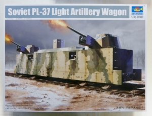 TRUMPETER 1/35 00222 SOVIET PL-37 LIGHT ARTILLERY WAGON 