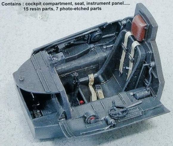 GRAND PHOENIX 1/32 32002 ME 163B COMET COCKPIT FOR HASEGAWA