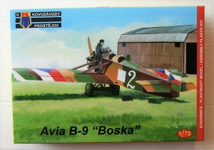 KOVOZAVODY 1/72 0076 AVIA B-9 BOSKA