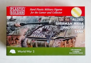 PLASTIC SOLDIER 1/72 WW2V20015 ALLIED SHERMAN M4A4   FIREFLY TANK
