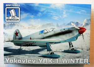 BRENGUN 1/72 72023 YAKOVLEV YAK-1 WINTER