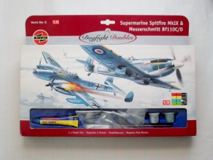 AIRFIX 1/72 93141 SPITFIRE Mk.IX   MESSERSCHMITT Bf 110 C/D