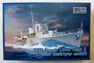 IBG MODELS 1/700 70001 ORP SLAZAK 1943 HUNT II CLASS DESTROYER ESCORT
