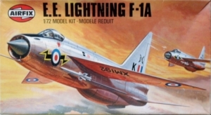 AIRFIX 1/72 02010  1978  EE LIGHTNING F-1A
