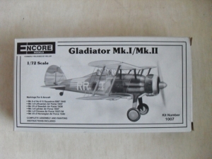 ENCORE 1/72 1007 GLADIATOR Mk.I/Mk.II
