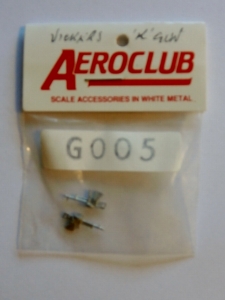 AEROCLUB 1/72 G005 2 x VICKERS K GUNS