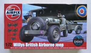 AIRFIX 1/72 02339 WILLYS BRITISH AIRBORNE JEEP