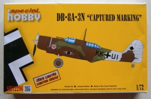SPECIAL HOBBY 1/72 72296 DB-8A-3N CAPTURED MARKING