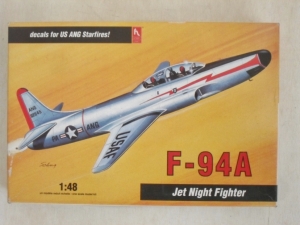 HOBBYCRAFT 1/48 1597 USAF F-94A STARFIRE