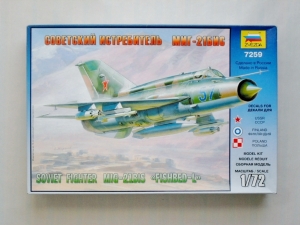 ZVEZDA 1/72 7259 MiG-21BIS FISHBED L