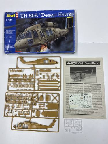 KINGKIT MODEL SCRAPYARD 1/72 REVELL 04433 SIKORSKY UH-60A DESERT HAWK  MISSING CLEAR PART 