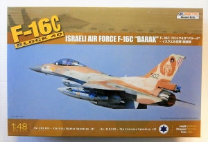 KINETIC 1/48 48012 F-16C BLOCK 40 ISRAELI AIR FORCE F-16C BARAK