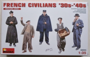 MINIART 1/35 38004 FRENCH CIVILIANS 1930s-40s