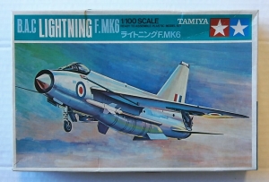 TAMIYA 1/100 1004 BAC LIGHTNING F.Mk6