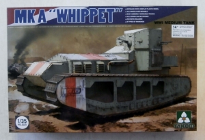 TAKOM 1/35 2025 Mk.A WHIPPET WWI MEDIUM TANK