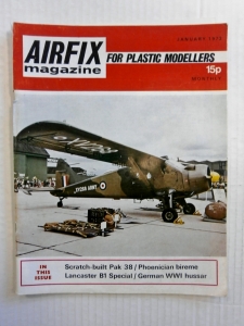 AIRFIX  AIRFIX MAGAZINE 1973 JANUARY