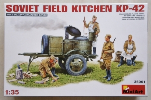 MINIART 1/35 35061 SOVIET FIELD KITCHEN KP-42