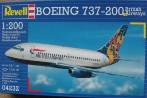 REVELL 1/200 04232 BOEING 737-200 BA