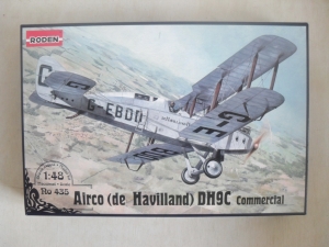 RODEN 1/48 435 AIRCO  de HAVILLAND  D.H.9C COMMERCIAL
