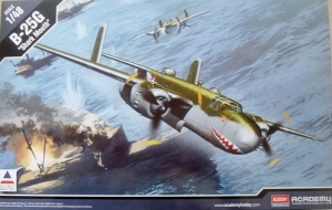 ACADEMY 1/48 12290 B-25G SHARK MOUTH