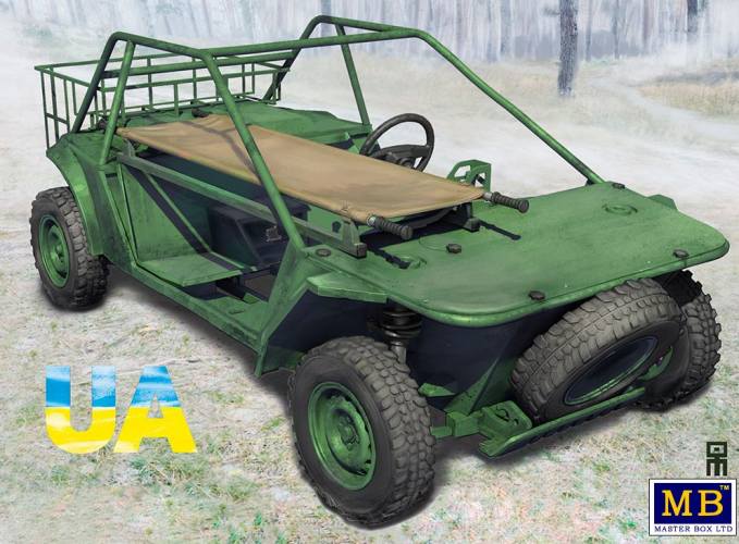 MASTERBOX 1/35 35240 BUGGY MONGOOSE THE UKRAINIAN BATTLEFIELD EVACUATION VERSION