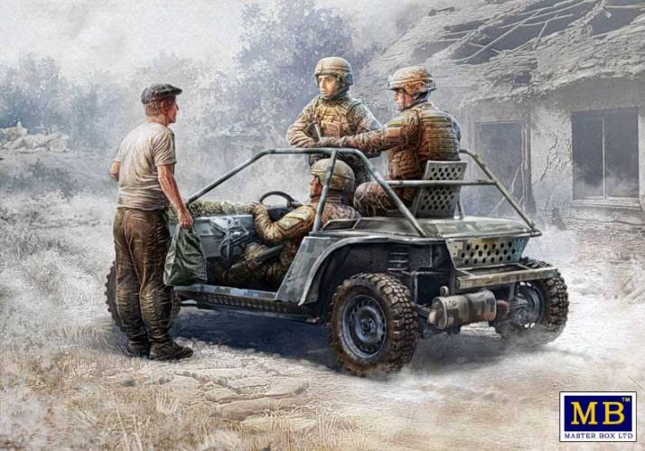 MASTERBOX 1/35 35247 SUMMER 2024 UKRAINIAN INFANTRY KURSK REGION