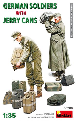 MINIART 1/35 35286 GERMAN SOLDIERS WITH JERRY CANS