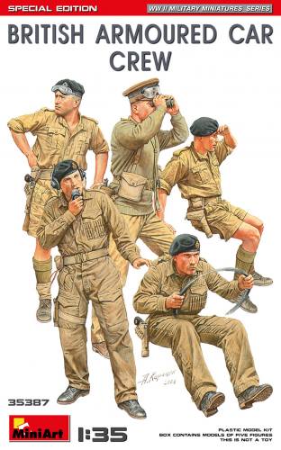MINIART 1/35 35387 BRITISH ARMOURED CAR CREW