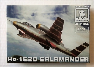 BRENGUN 1/144 144005 HEINKEL He 162D SALAMANDER