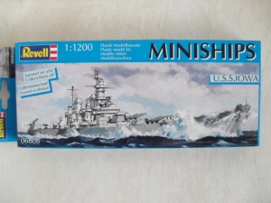 REVELL 1/1200 06808 USS IOWA