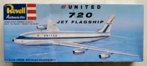 REVELL  85-0243 UNITED 720 JET FLAGSHIP