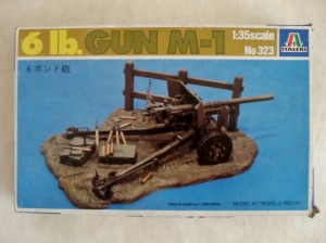 ITALERI  1/35 323 6LB GUN M-1 HOWITZER