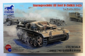 BRONCO 1/35 35117 STURMGESCHUTZ III Ausf.D  SdKfz 142  IN NORTH AFRICA