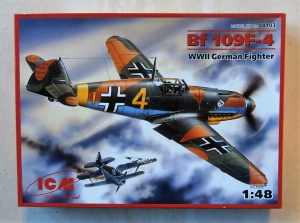 ICM 1/48 48103 MESSERSCHMITT Bf 109F-4