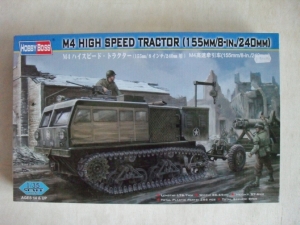 HOBBYBOSS 1/35 82408 M4 HIGH SPEED TRACTOR  155mm/8in./240mm 
