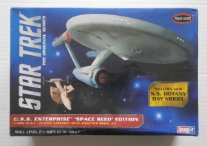 POLAR LIGHTS 1/1000 908 STAR TREK USS ENTERPRISE SPACE SEED EDITION